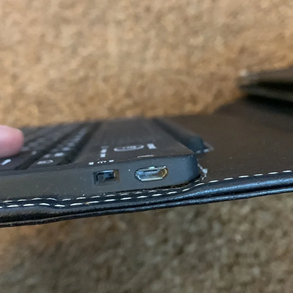 Black IPad case